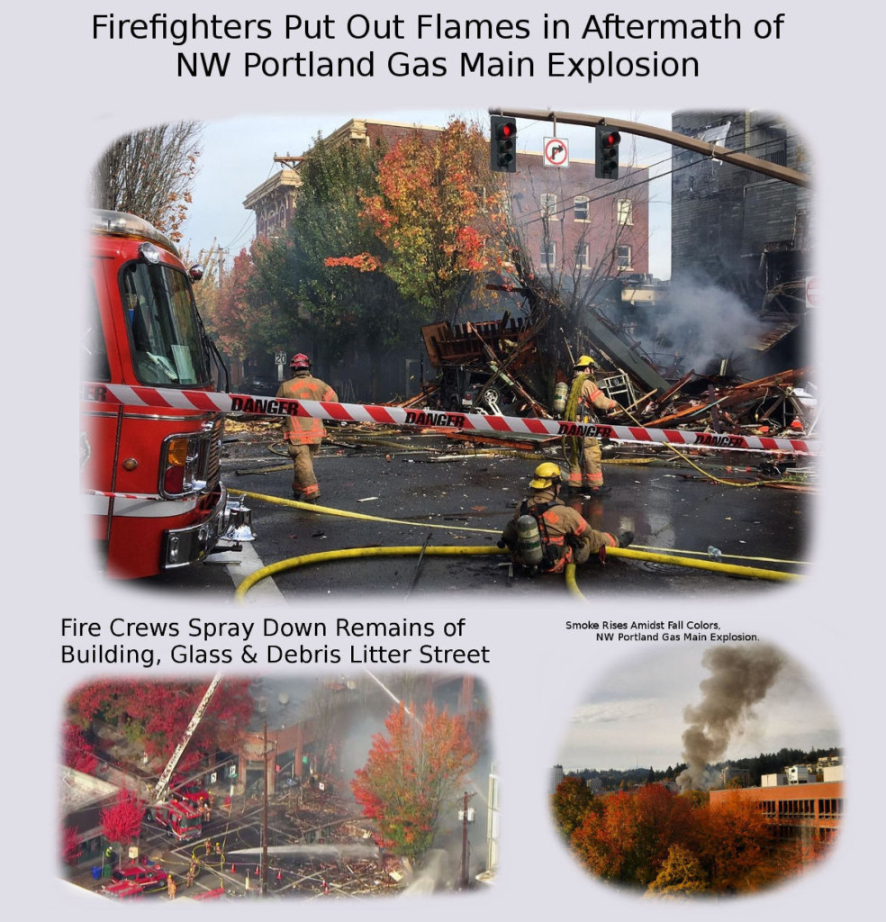 Explosions in Northwest Portland, Oregon Destroy Portland Bagelworks